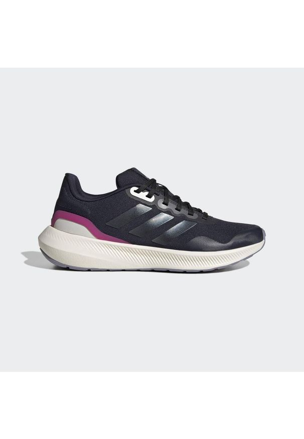 Adidas - Buty do biegania Runfalcon 3 TR Shoes. Kolor: czarny, różowy, wielokolorowy. Materiał: materiał. Sport: bieganie