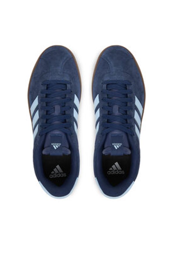 Adidas - adidas Sneakersy Vl Court 3.0 JP7537 Granatowy. Kolor: niebieski. Materiał: skóra, nubuk