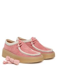 Clarks Półbuty Torview W 26186675 Różowy. Kolor: różowy. Materiał: zamsz, skóra #4