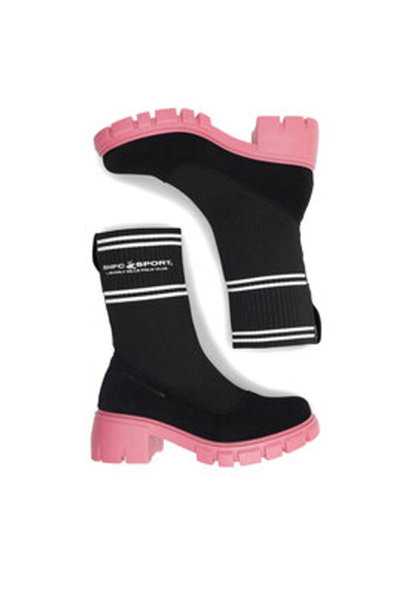 Beverly Hills Polo Club Botki WS5575-18 Różowy. Kolor: różowy. Materiał: materiał