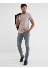 Big-Star - Spodnie jeans męskie Jeffray 323. Stan: obniżony. Kolor: niebieski. Styl: klasyczny #6