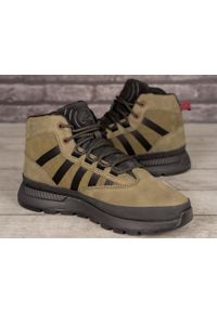 Buty męskie sportowe zimowe Timberland EURO TREKKER MID. Kolor: zielony, czarny, wielokolorowy. Sezon: zima