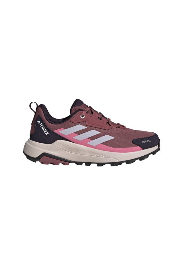 Adidas - Damskie buty trekkingowe adidas Terrex Anylander Rain.Rdy. Kolor: różowy. Materiał: materiał