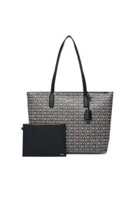 DKNY Torebka R52A5I42 Czarny. Kolor: czarny. Materiał: skórzane #1