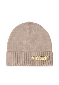 Czapka MOSCHINO. Kolor: beżowy #1