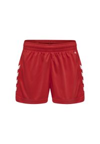 Spodenki dziecięce Hummel hmlCORE XK. Okazja: na co dzień, na uczelnię. Kolor: czerwony, wielokolorowy, różowy. Styl: casual, sportowy. Sport: joga i pilates #1