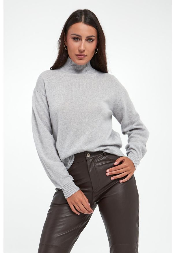 Marella - Sweter damski kaszmirowy Febo MARELLA. Materiał: kaszmir