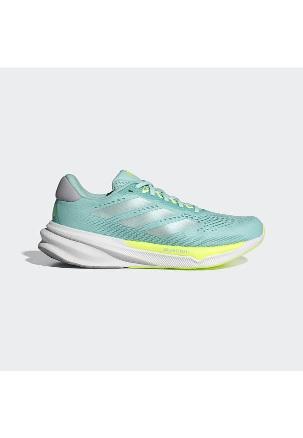 Adidas - Buty Supernova Stride 2.0 Running. Okazja: na co dzień. Kolor: szary, niebieski, wielokolorowy, biały. Sport: bieganie