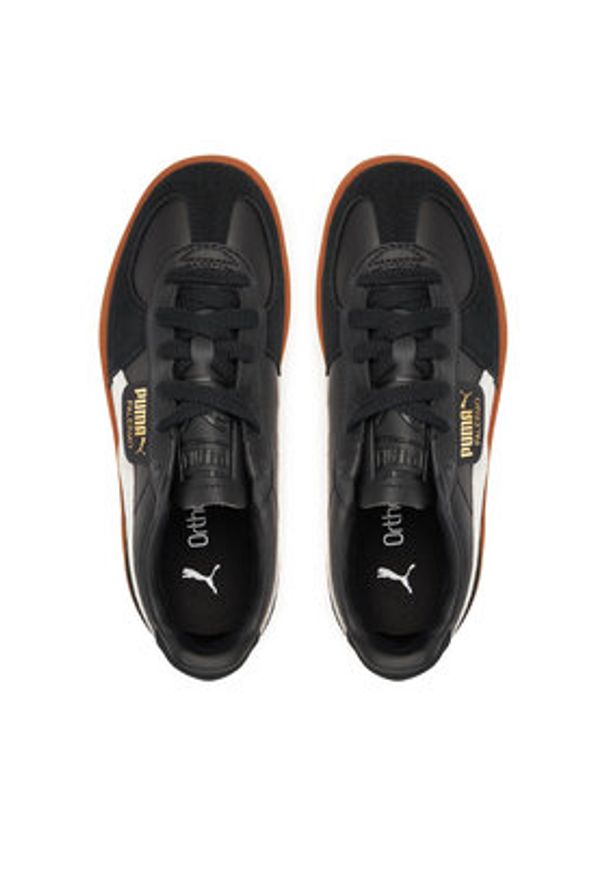 Puma Sneakersy Palermo Lth Jr 397275 03 Czarny. Kolor: czarny. Materiał: skóra