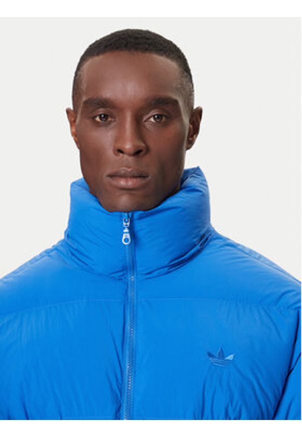 Adidas - adidas Kurtka zimowa JX4088 Niebieski Slim Fit. Kolor: niebieski. Materiał: syntetyk. Sezon: zima