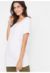 bonprix - Długi shirt (2 szt.). Kolor: niebieski. Długość: długie #1