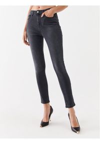 Marella Jeansy Wskin 2331860437200 Czarny Skinny Fit. Kolor: czarny