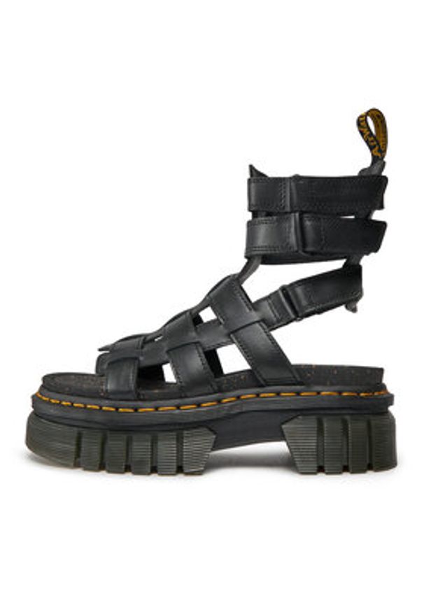 Dr. Martens Sandały Ricki Gladiator 27402001 Czarny. Kolor: czarny. Materiał: skóra