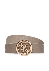 Guess Pasek Damski BW9319 P6135 Beżowy. Kolor: beżowy. Materiał: skóra #2
