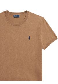 Polo Ralph Lauren T-Shirt 211971872007 Beżowy Slim Fit. Typ kołnierza: polo. Kolor: beżowy. Materiał: bawełna #2