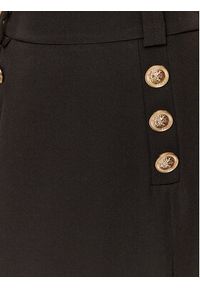 Maryley Spódnica maxi 23IB702/41BK Czarny Regular Fit. Kolor: czarny. Materiał: syntetyk