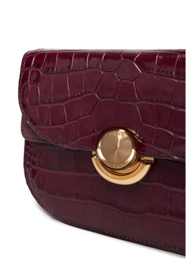 Furla Torebka WB01737 BX3178 BG 26700 Bordowy. Kolor: czerwony. Materiał: skórzane