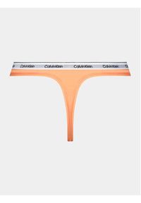 Calvin Klein Underwear Komplet 3 par stringów 000QD5209E Kolorowy. Materiał: bawełna. Wzór: kolorowy #5