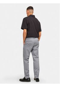 Jack & Jones Chinosy Marco 12150148 Szary Slim Fit. Kolor: szary. Materiał: bawełna #4