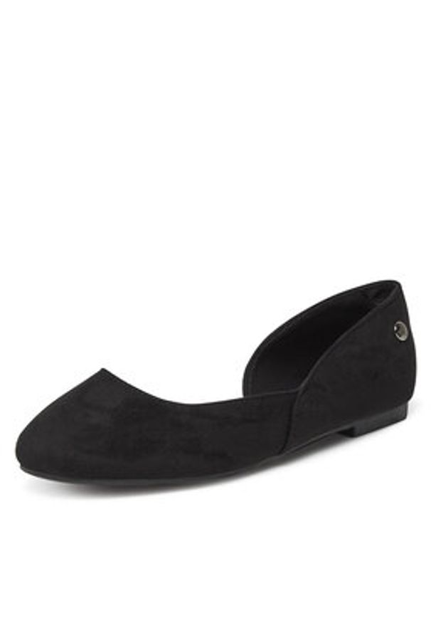 DeeZee Baleriny 9-830-B Czarny. Kolor: czarny. Materiał: materiał