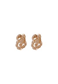 Aldo Kolczyki Doubleknot 14088262 Złoty. Materiał: metalowe. Kolor: złoty