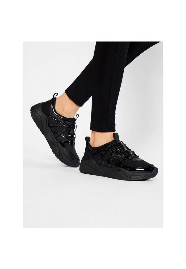 Sneakersy Armani Exchange. Kolor: czarny