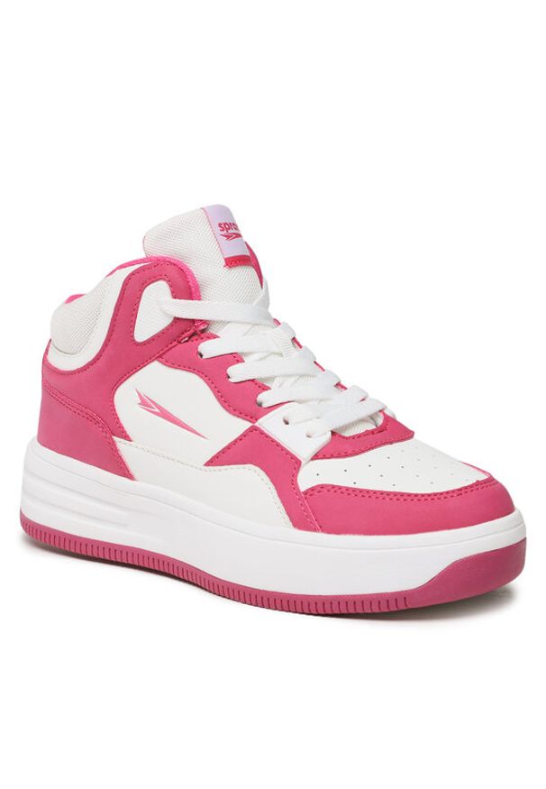 Sprandi Sneakersy WP40-22755C Różowy. Kolor: różowy. Materiał: skóra