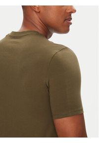 Guess T-Shirt M2YI36 I3Z14 Zielony Slim Fit. Kolor: zielony. Materiał: bawełna #3