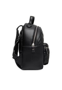 Love Moschino - LOVE MOSCHINO Plecak JC4148PP0MLA000B Czarny. Kolor: czarny. Materiał: skóra