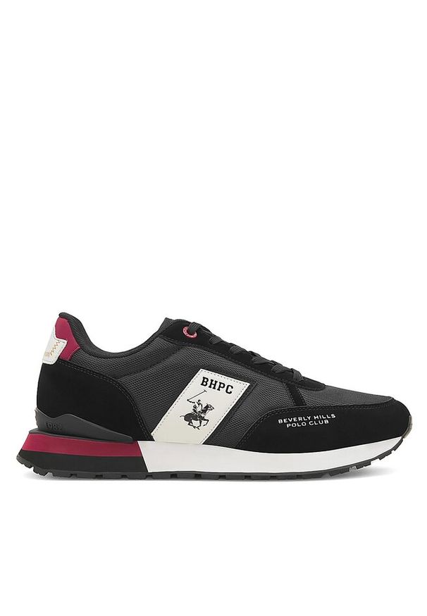 Sneakersy Beverly Hills Polo Club. Kolor: czarny