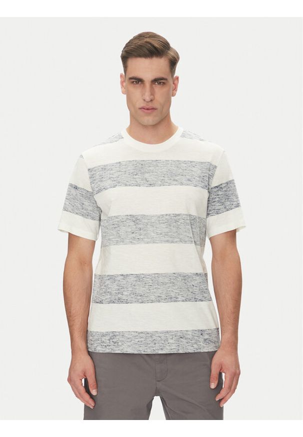 Jack & Jones - Jack&Jones T-Shirt Birk 12268437 Niebieski Standard Fit. Kolor: niebieski. Materiał: bawełna