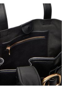 Calvin Klein Torebka Buckle Medium Tote LV04F3294G Czarny. Kolor: czarny. Materiał: skórzane #6