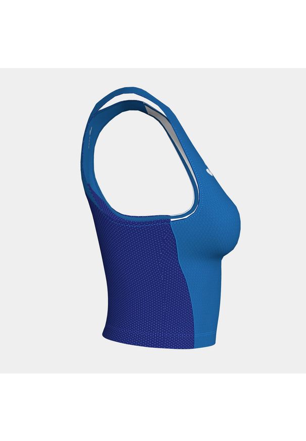 Tank top do biegania damski Joma R-Winner Crop top. Kolor: niebieski. Sport: bieganie