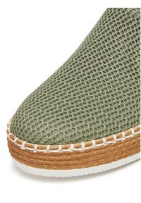 Rieker Espadryle CEO-L7873-52 Zielony. Kolor: zielony. Materiał: materiał #3