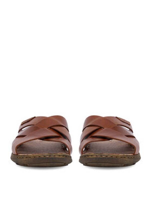 Rieker Klapki CEO-22092-24 Brązowy. Kolor: brązowy. Materiał: skóra