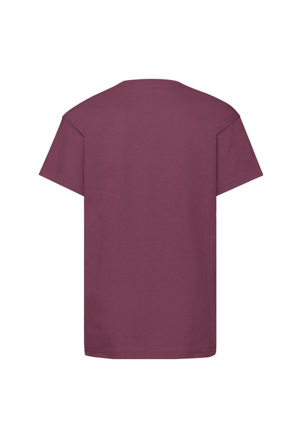 FRUIT OF THE LOOM - Oryginalna Koszulka Dla Dzieci. Kolor: czerwony, wielokolorowy, brązowy
