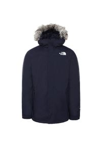 Kurtka turystyczna męska The North Face M Recycled Zaneck Jacket. Kolor: niebieski. Sport: turystyka piesza