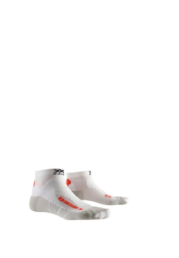 X-Socks - Skarpety biegowe X-SOCKS RUN DISCOVERY 4.0. Kolor: biały. Sport: bieganie