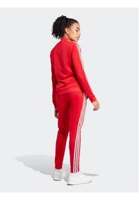 Adidas - adidas Dres Essentials 3-Stripes IJ8784 Czerwony Slim Fit. Kolor: czerwony. Materiał: syntetyk #6