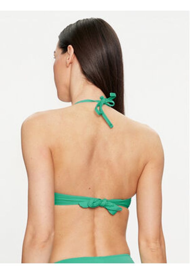 United Colors of Benetton - United Colors Of Benetton Góra od bikini 3P5H5R00Q Turkusowy. Kolor: turkusowy. Materiał: syntetyk