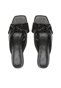 ONLY Shoes Klapki Onlaylin-2 15281372 Czarny. Kolor: czarny. Materiał: skóra #5