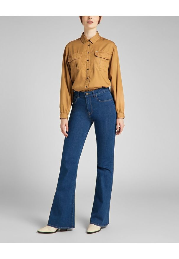 Lee - LEE BREESE DAMSKIE SPODNIE JEANSOWE VINTAGE AYLA L32YOPDF 112139936. Styl: vintage