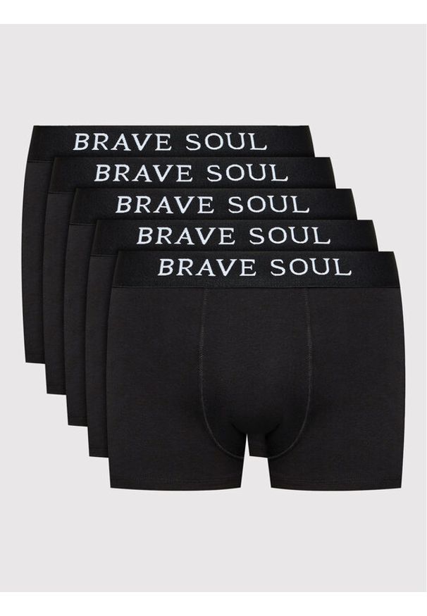 Brave Soul Komplet 5 par bokserek MBX-451ALASTAIRB Czarny. Kolor: czarny. Materiał: bawełna