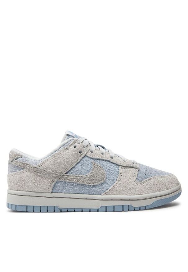 Nike Sneakersy Dunk Low FZ3779 025 Niebieski. Kolor: niebieski. Materiał: skóra, zamsz