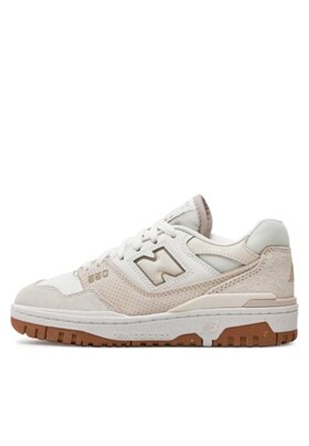 New Balance Sneakersy BBW550TB Écru. Materiał: materiał