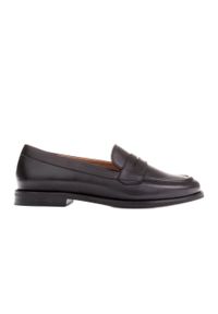 Marco Shoes Mokasyny ze skóry licowej 2231P-001-1 czarne. Kolor: czarny. Materiał: skóra