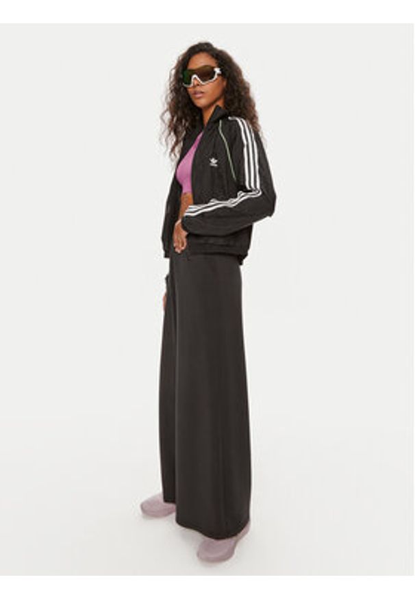 Adidas - adidas Bluza IT9689 Czarny Regular Fit. Kolor: czarny. Materiał: syntetyk