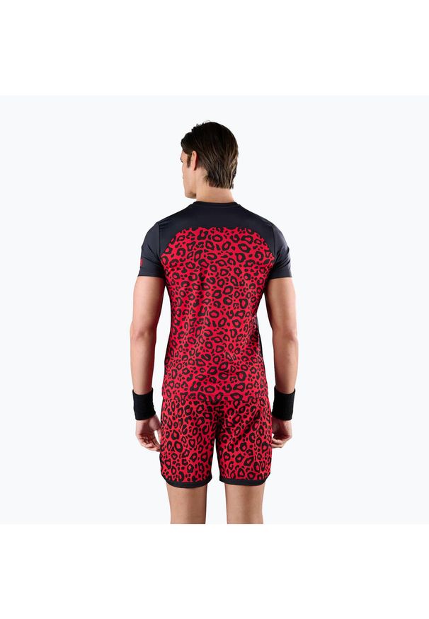Koszulka tenisowa męska HYDROGEN Panther Tech Tee. Kolor: czarny. Sport: tenis