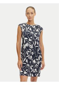 Tatuum Sukienka codzienna Zimona 1 T2508.207 Granatowy Relaxed Fit. Okazja: na co dzień. Kolor: niebieski. Materiał: syntetyk. Typ sukienki: proste. Styl: casual