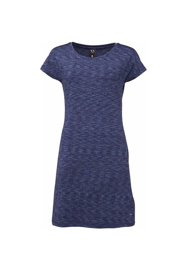ZENZIMAT - Sukienka damska LOAP Marilyn, szybkoschnąca, S. Kolor: szary, niebieski, wielokolorowy. Sport: turystyka piesza